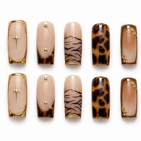 Savanna Glow French Tips