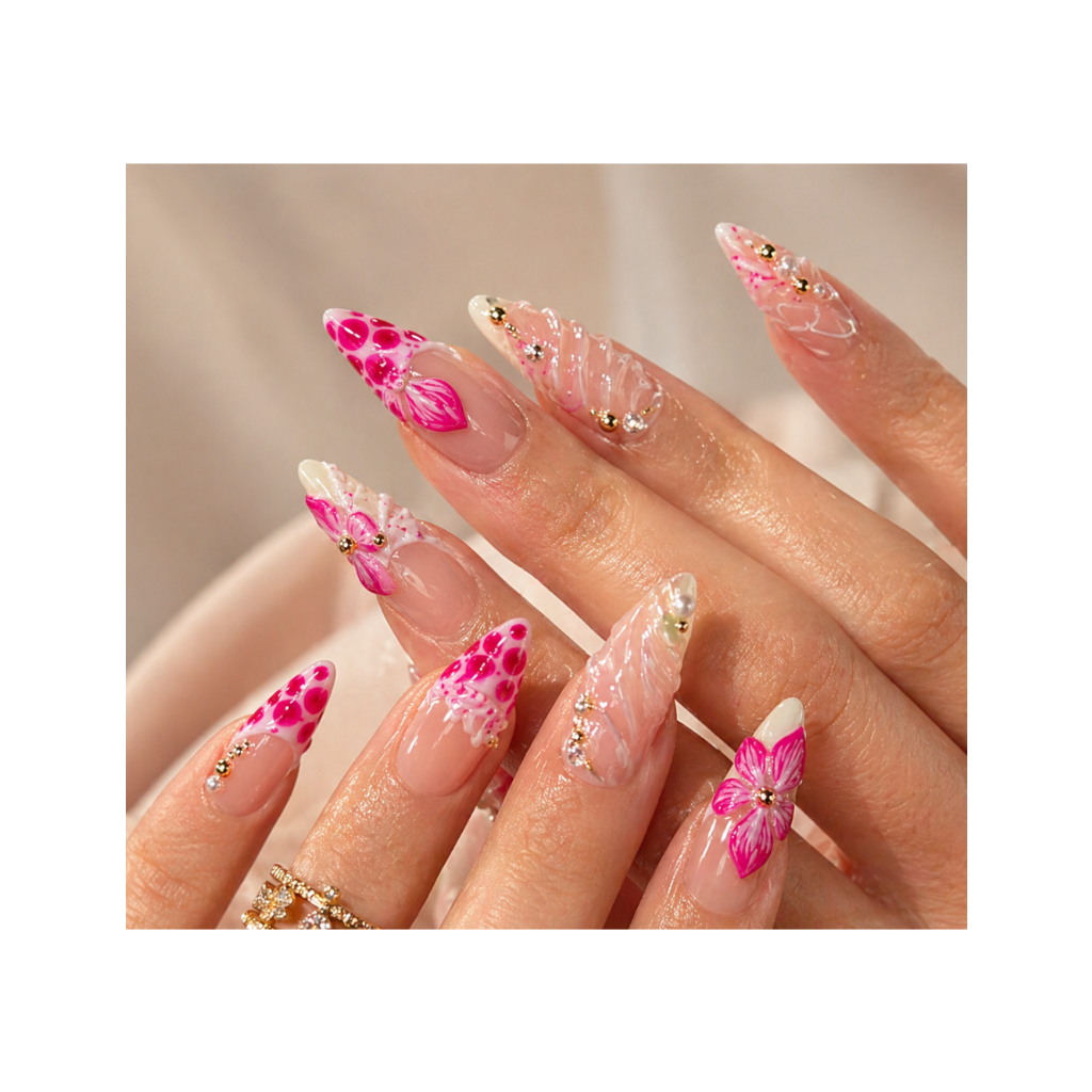 Pink Butterfly Bloom