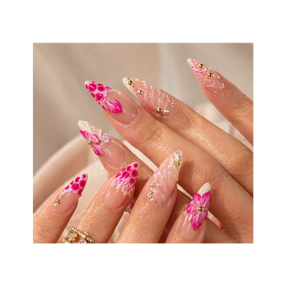 Pink Butterfly Bloom