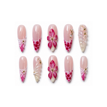 Pink Butterfly Bloom