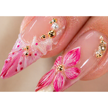 Pink Butterfly Bloom