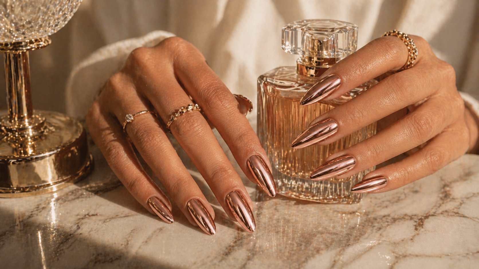 Rose Chrome Elegance