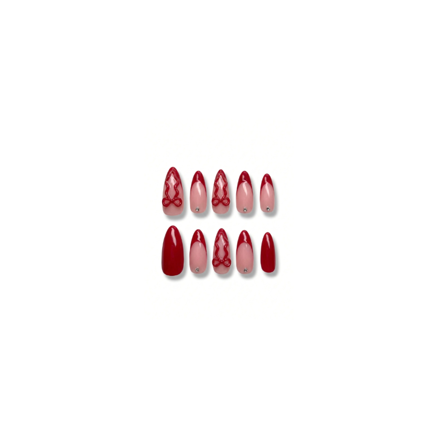 Crimson Bow Dripping Tips