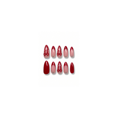 Crimson Bow Dripping Tips