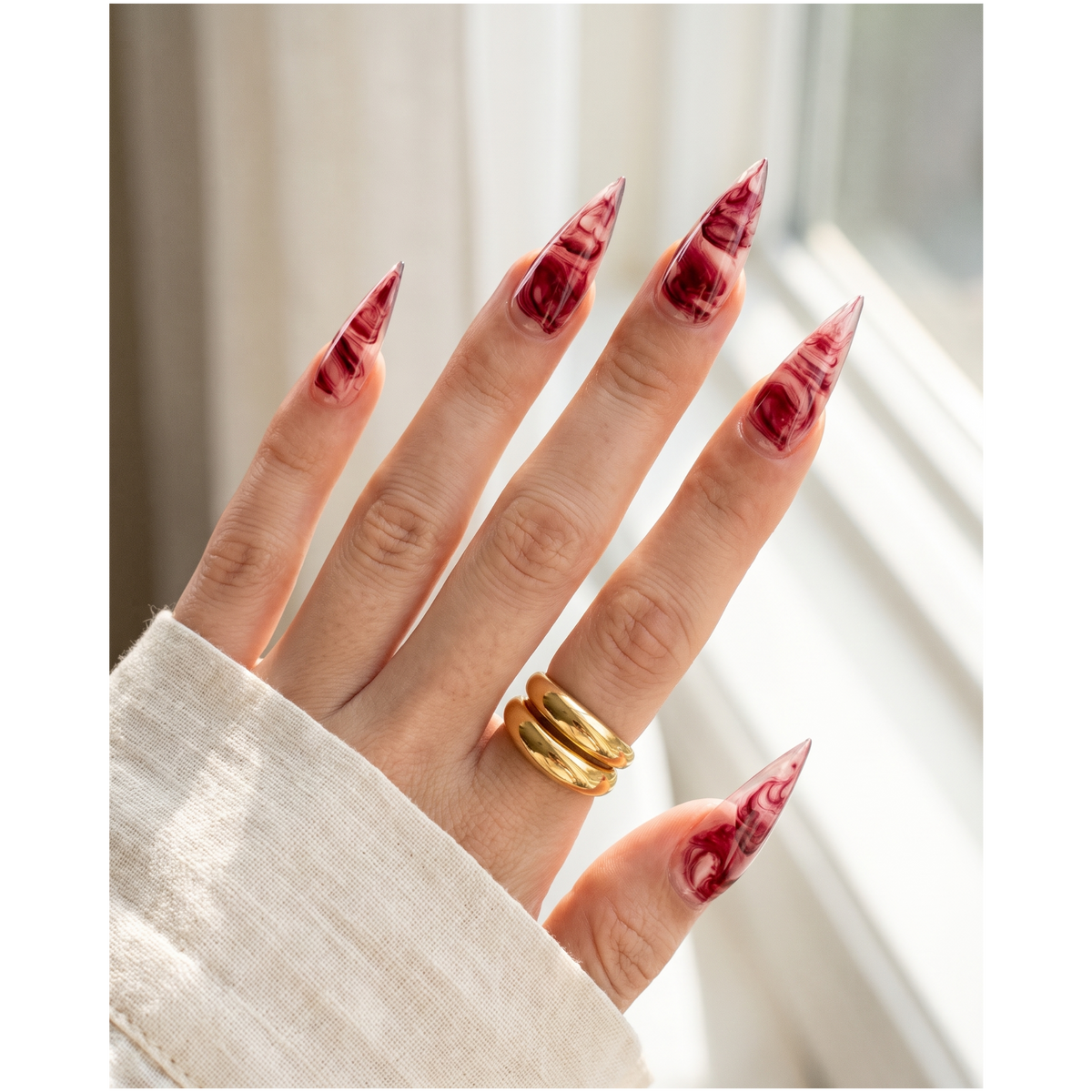 Crimson Marble